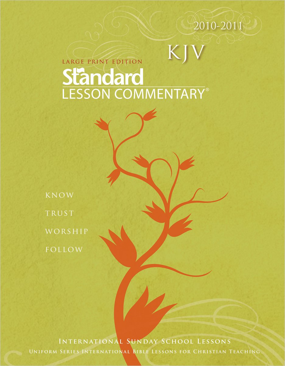 NIV Standard Lesson Commentary Large Print 20102011,Used