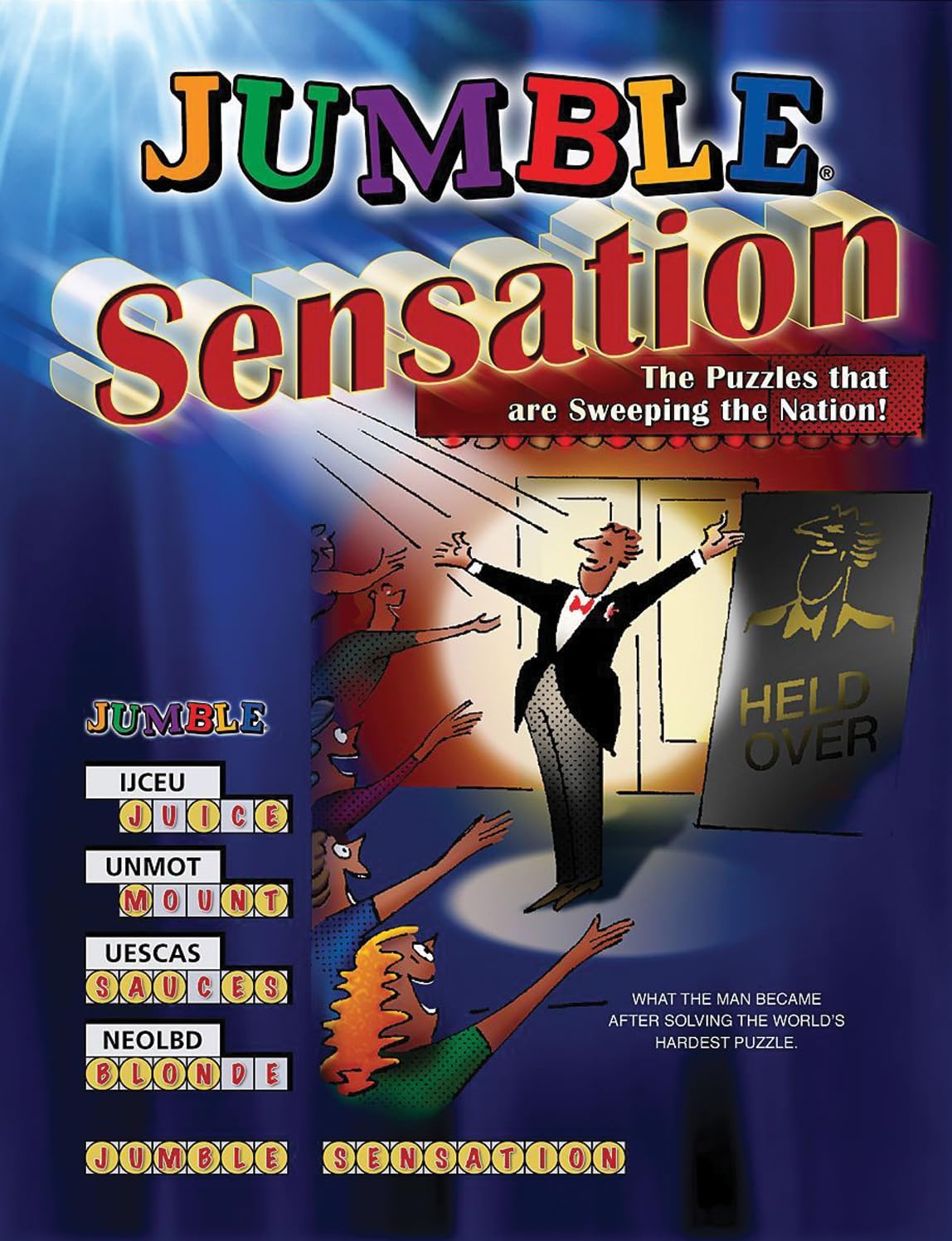 Jumble Sensation: The Puzzles that Are Sweeping the Nation!,Used