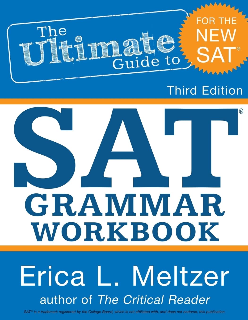 The Ultimate Guide to SAT Grammar Workbook, 3rd Edition (3rd Edition, The Ultimate Guide to SAT Grammar),Used