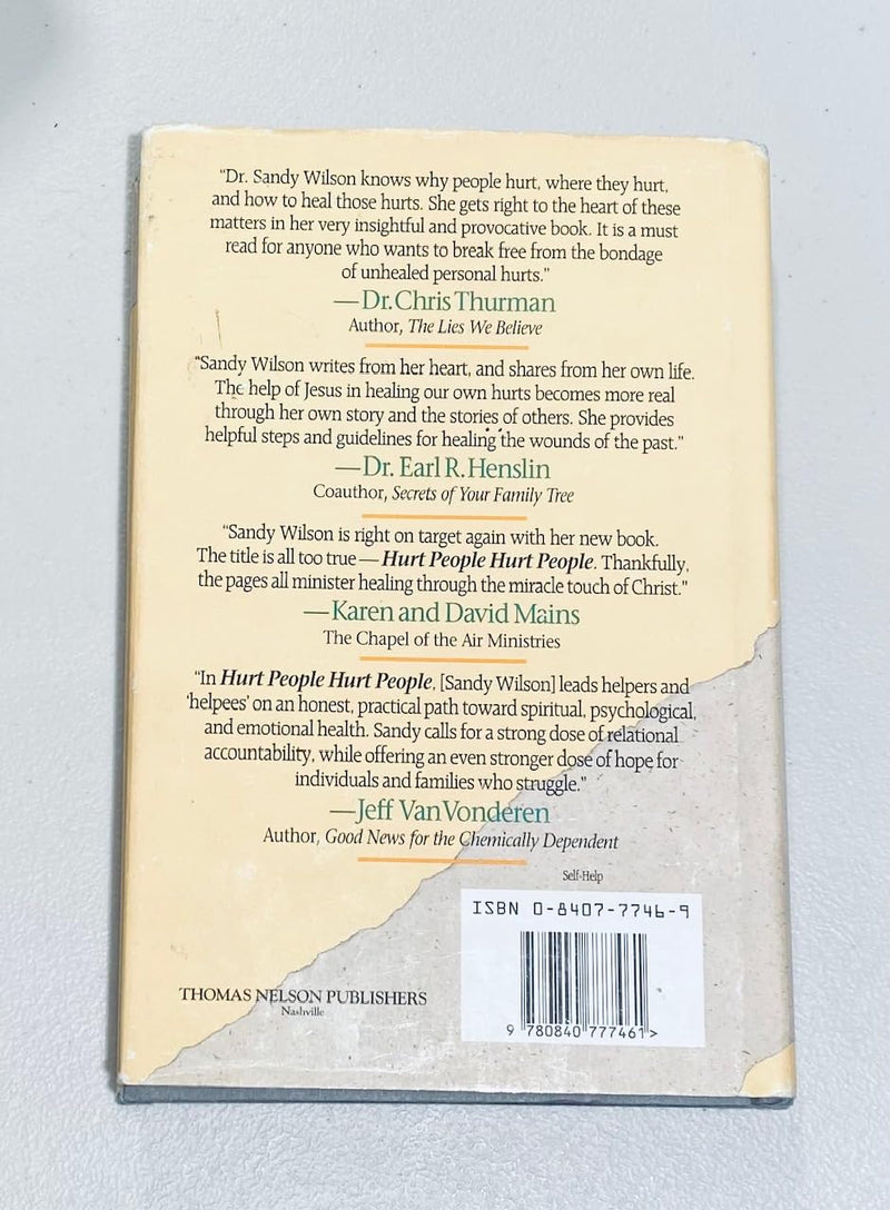 Hurt People Hurt People: Hope & Healing For Yourself And Your Relationships,New
