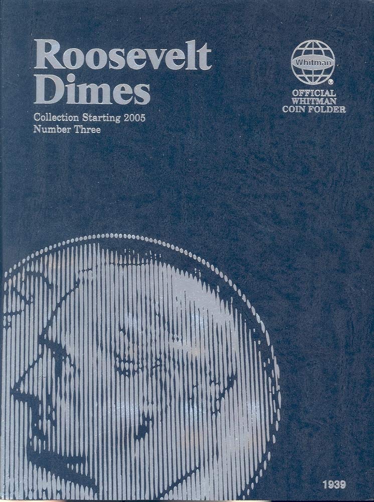 Roosevelt Dimes Folder Starting 2005 (Official Whitman Coin Folder)-used