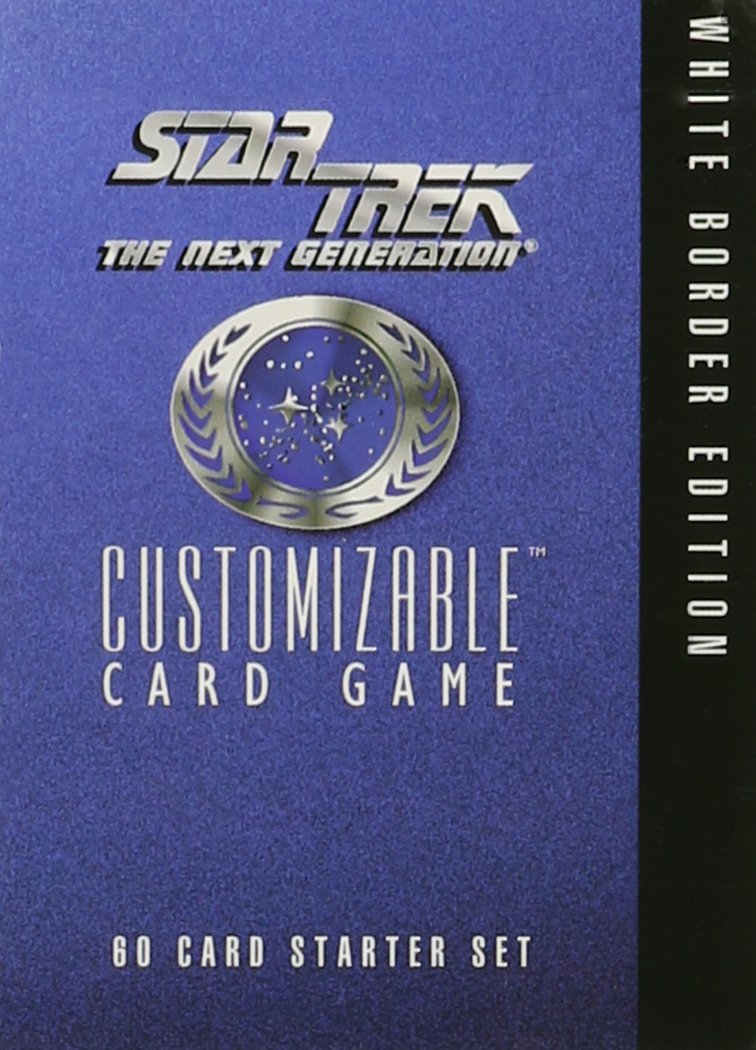 Star Trek: The Next Generation (Customizable Card Game/Starter Set of 60 Cards),Used