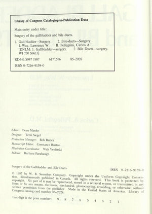 Surgery of the Gallbladder and Bile Ducts,Used