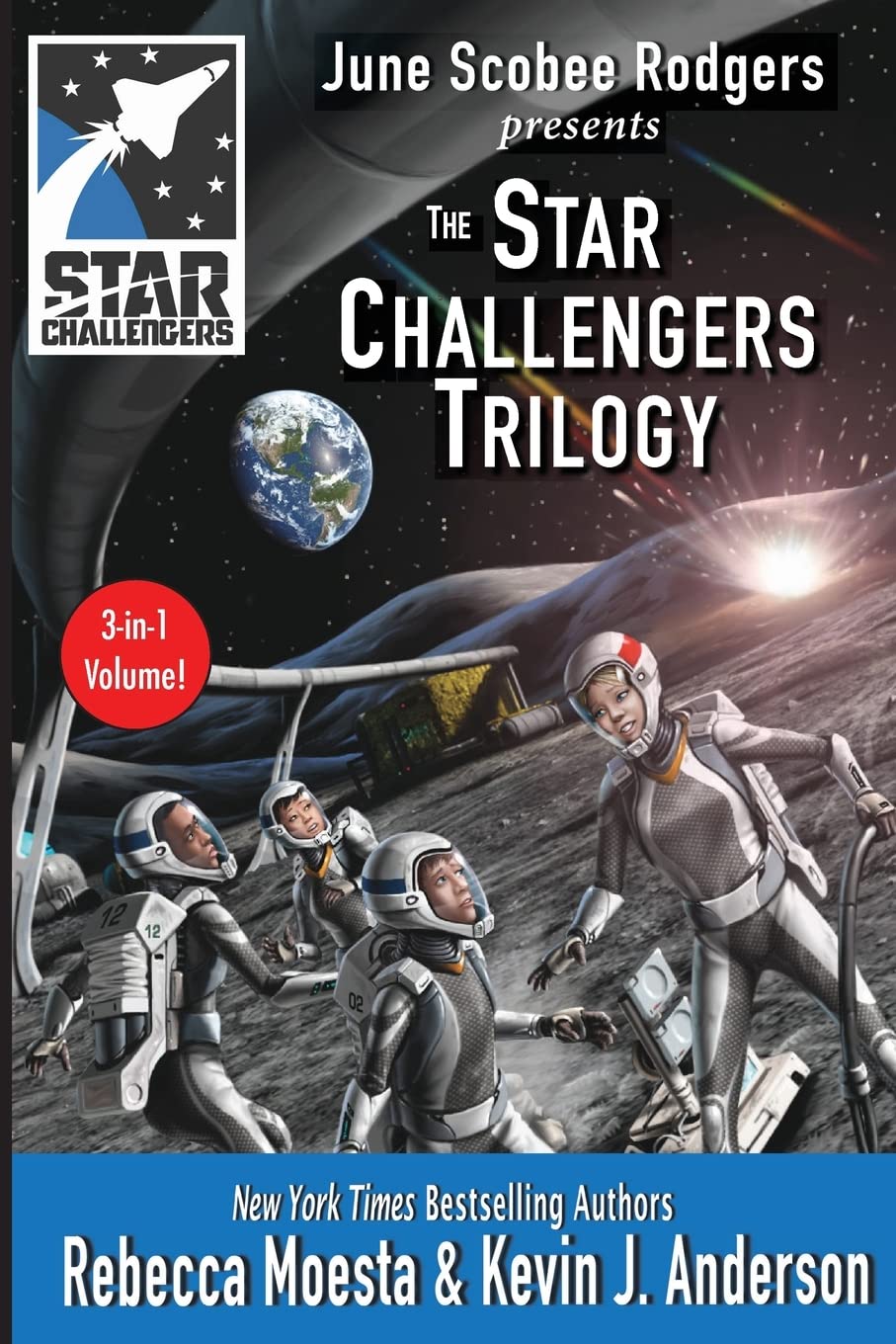 Star Challengers Trilogy: Moonbase Crisis, Space Station Crisis, Asteroid Crisis,Used