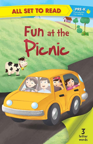 All Set To Read- Level Pre-K Fun At The Picnic- Readers