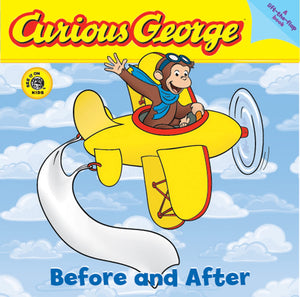 Curious George Before and After (CGTV LifttheFlap Board Book),Used
