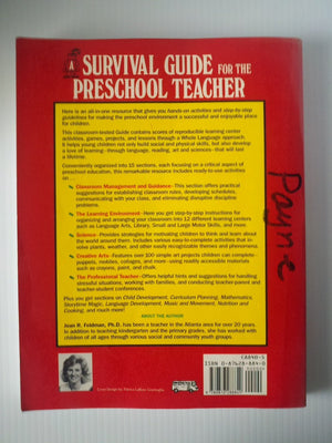 A Survival Guide for the Preschool Teacher,New
