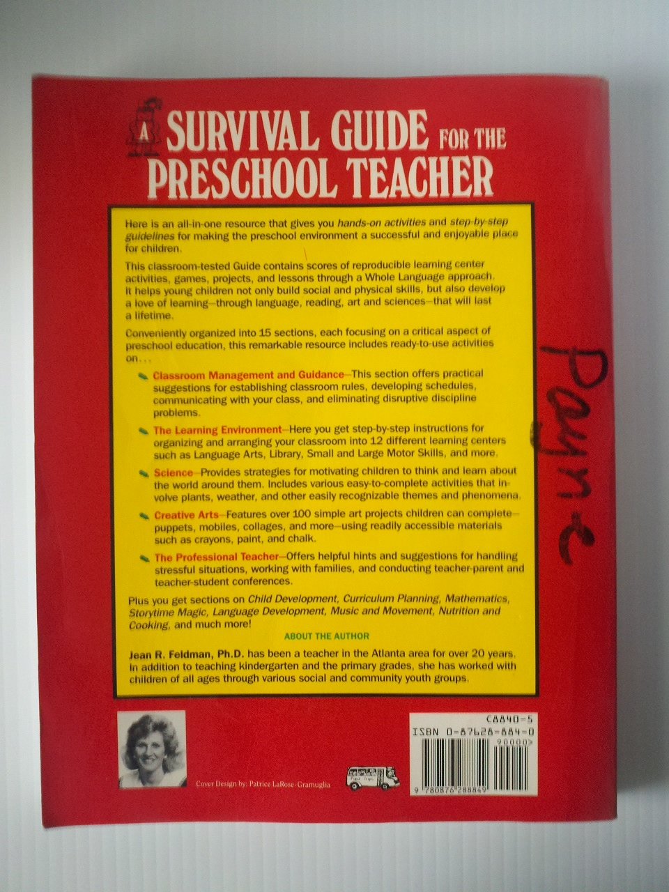 A Survival Guide for the Preschool Teacher,New