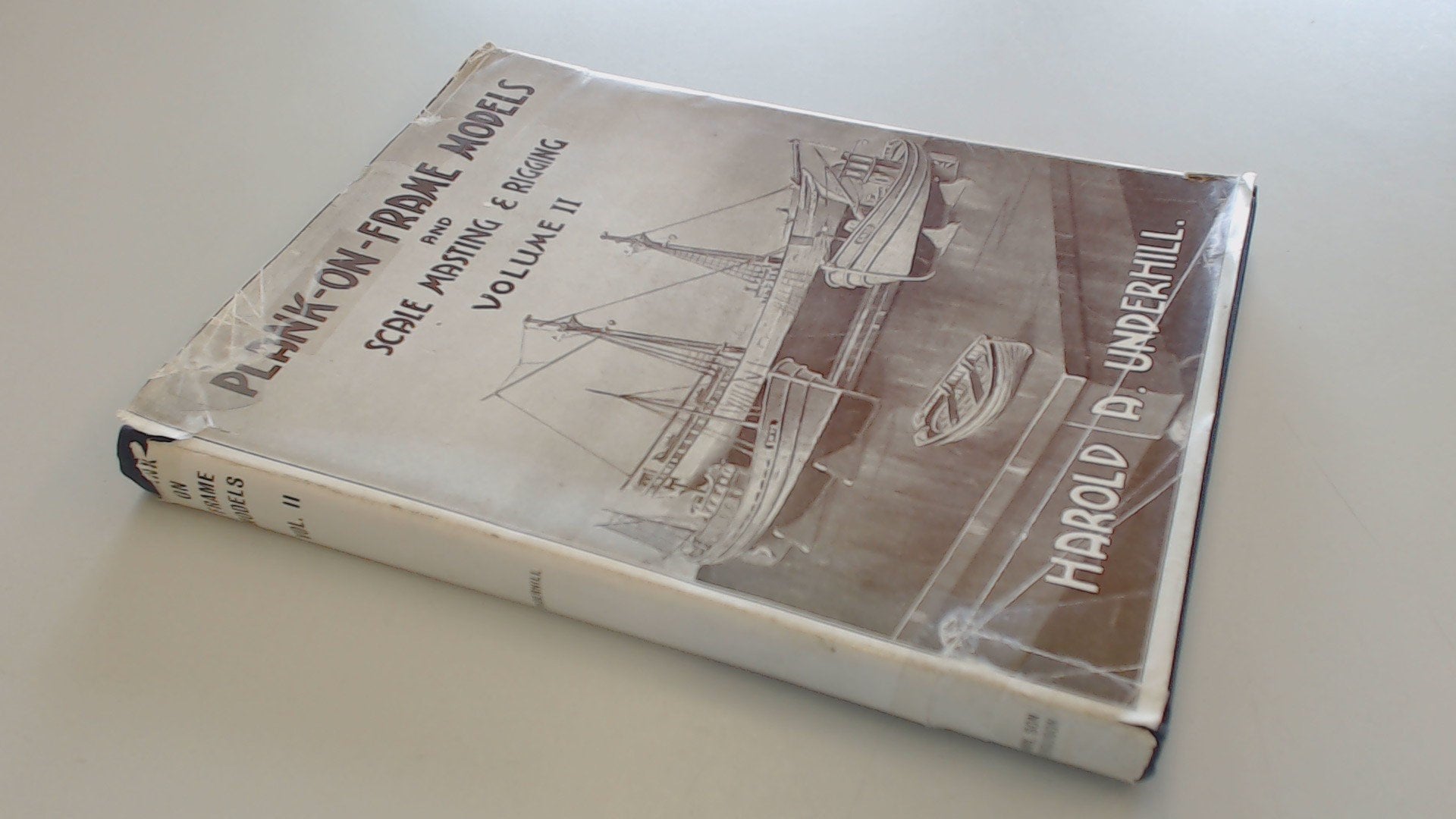 PlankonFrame Models and Scale Masting and Rigging, Vol. 2,Used