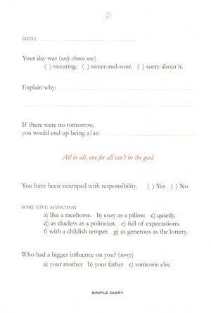 Keel'S Simple Diary Brown (1)