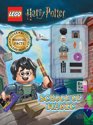 LEGO Harry Potter: School of Magic: Activity Book with Minifigure,Used