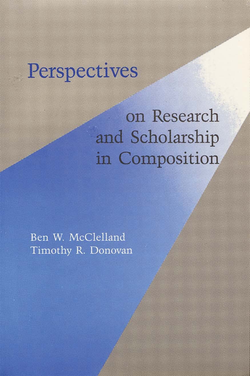 Perspectives On Research And Scholarship In Composition,Used