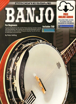 Progressive Banjo: For Beginners,Used