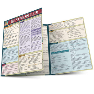Business Math Formulas (Quick Study Business),New