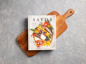 Savor: Entertaining with Charcuterie, Cheese, Spreads and More! (Over 100 Delicious Recipes and Pairings for Memorable Snacking ,Used