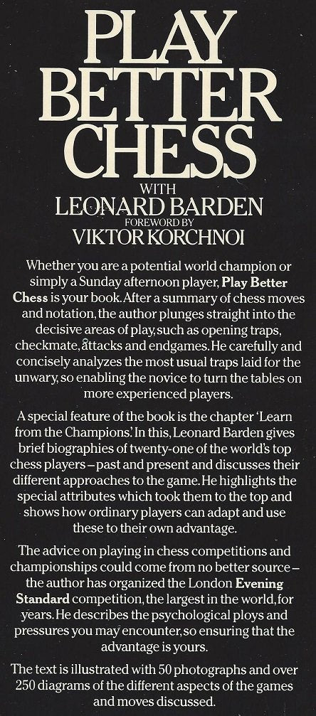 Play Better Chess,Used