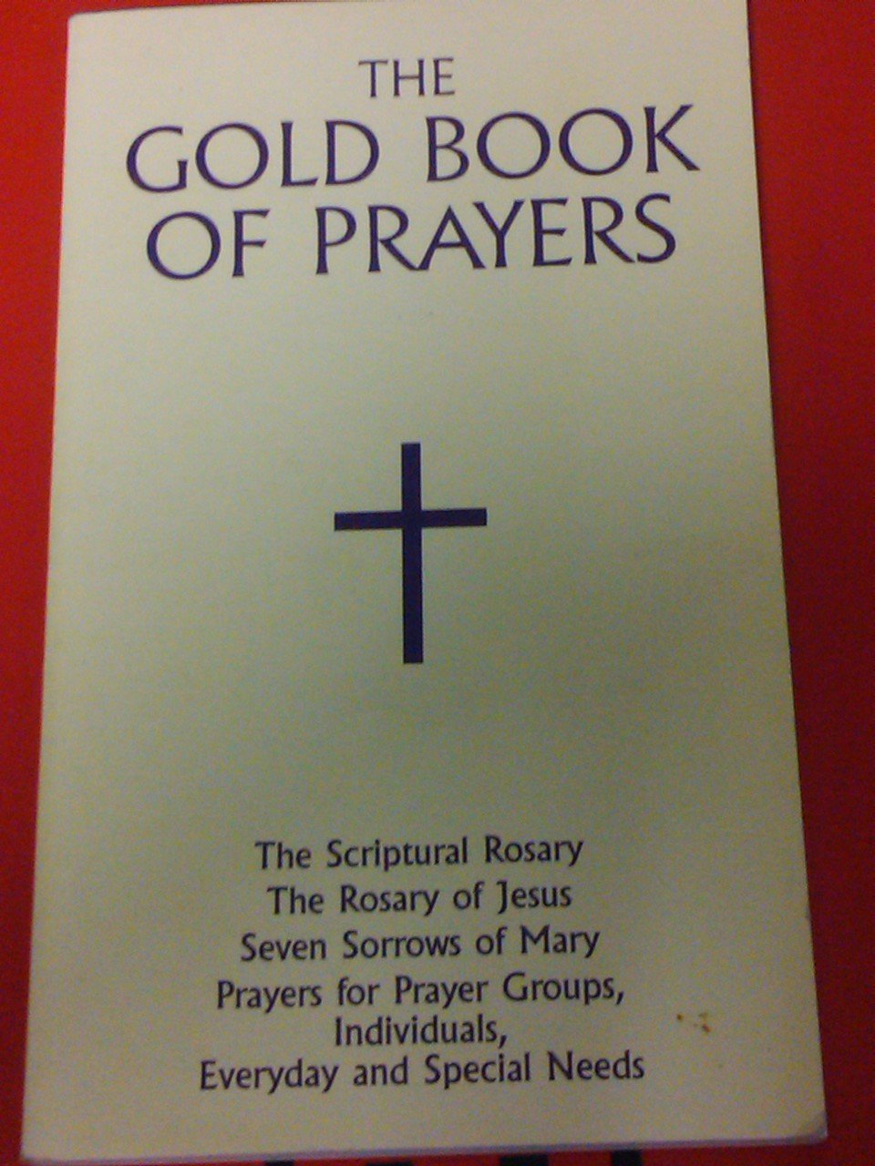 The Gold Book Of Prayers,Used