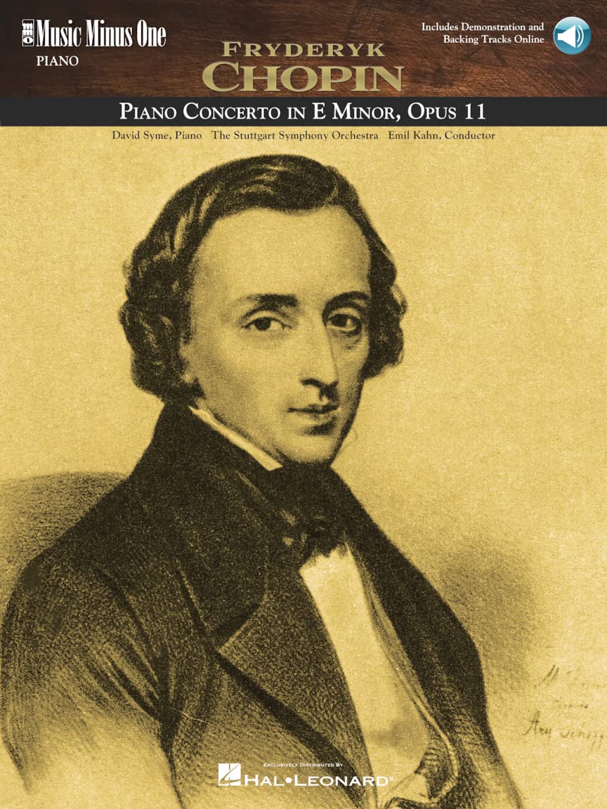 Chopin  Concerto in E Minor, Op. 11: Music Minus One Piano,Used