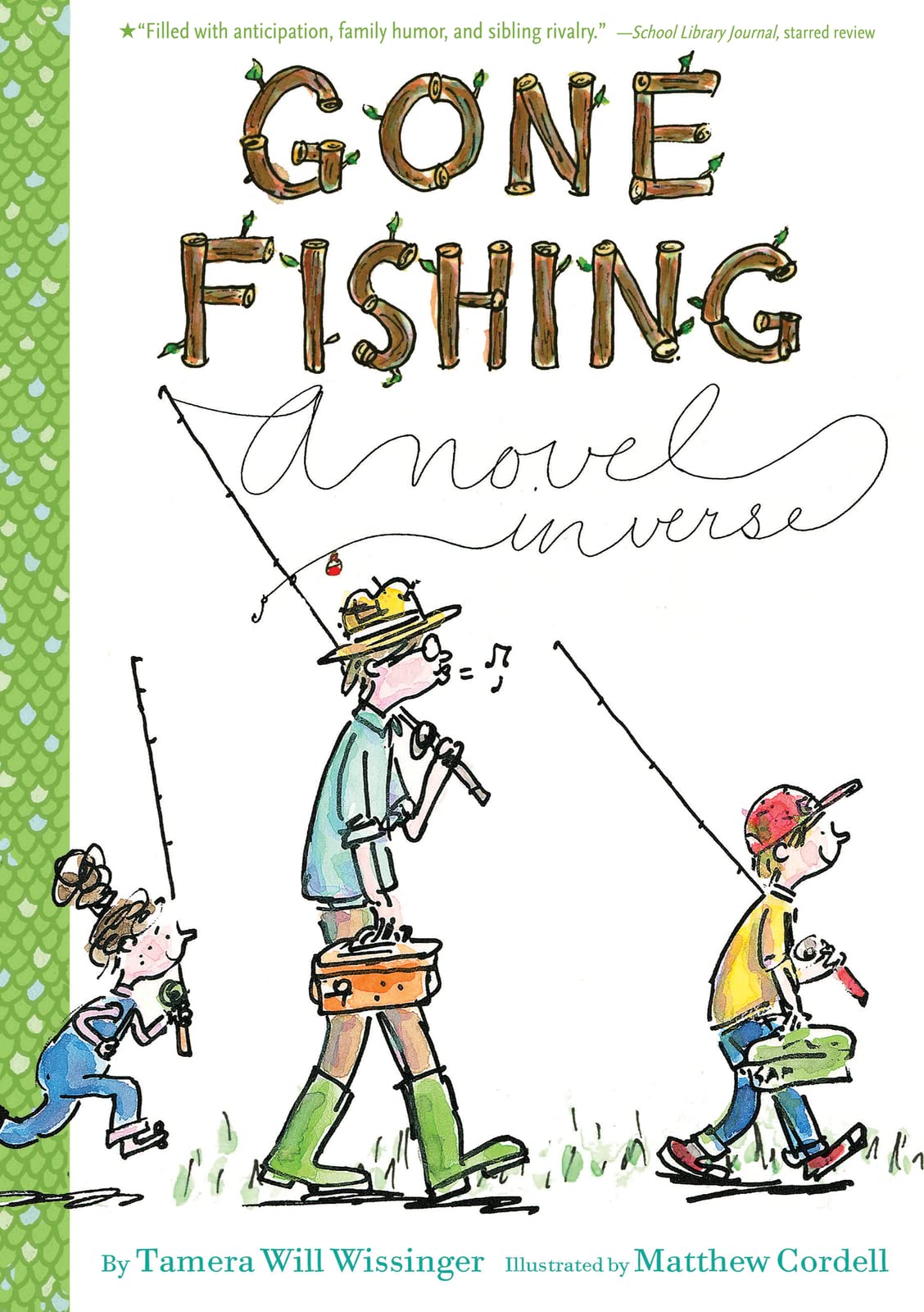 Gone Fishing: A novel in verse,Used