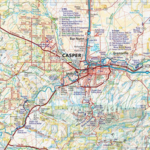 Wyoming Road & Recreation Atlas  5th Edition, 2022 (Benchmark Road & Recreation Atlases),Used