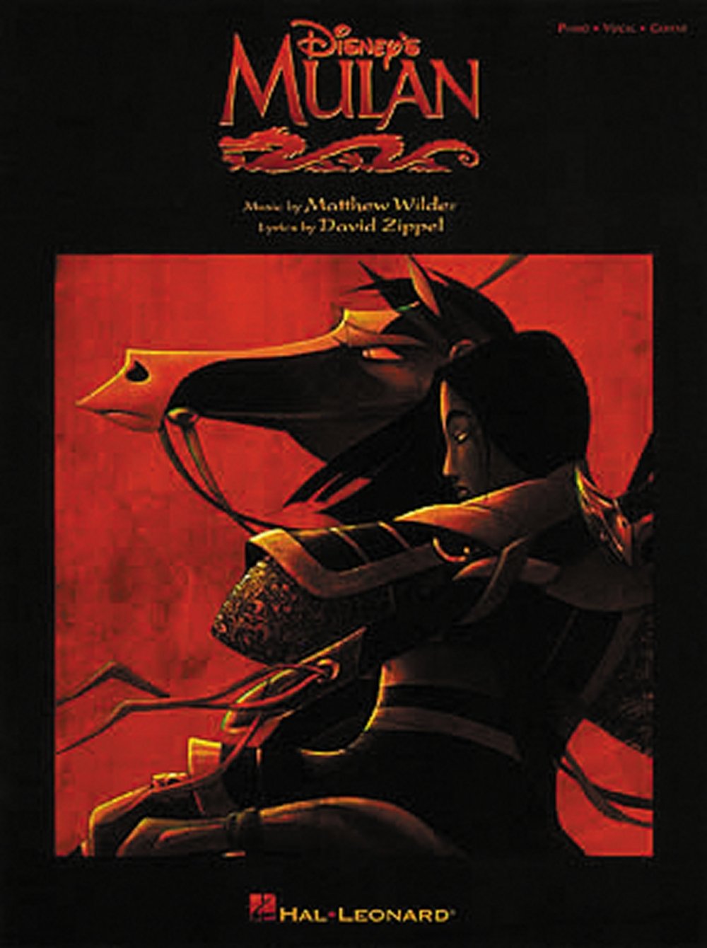 Mulan Piano, Vocal and Guitar Chords,Used