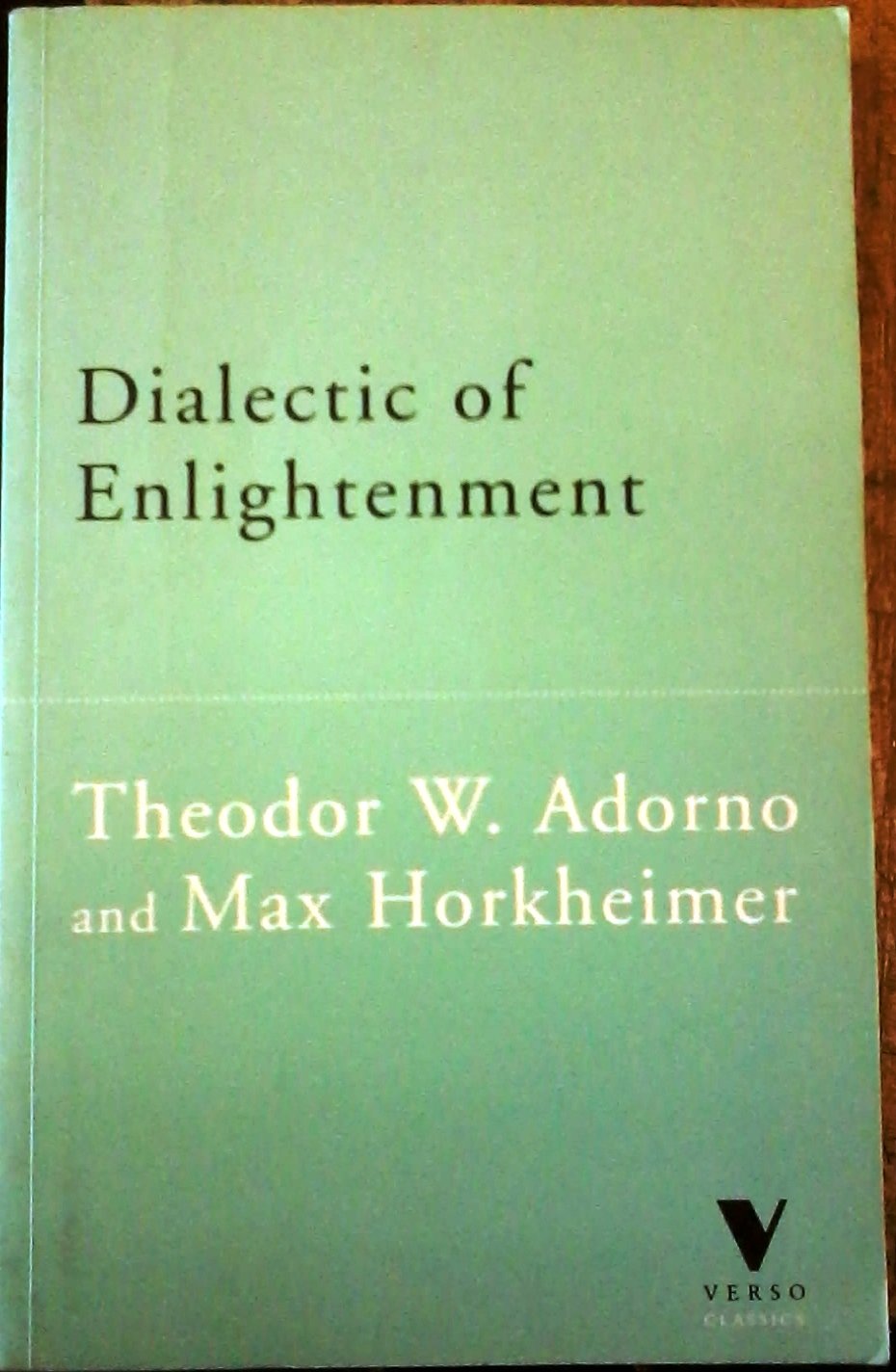 Dialectic Of Enlightenment