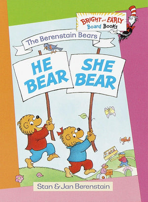 The Berenstain Bears He Bear, She Bear,Used