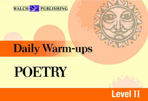 Daily Warmups Poetry: Level I (Daily WarmUps),Used