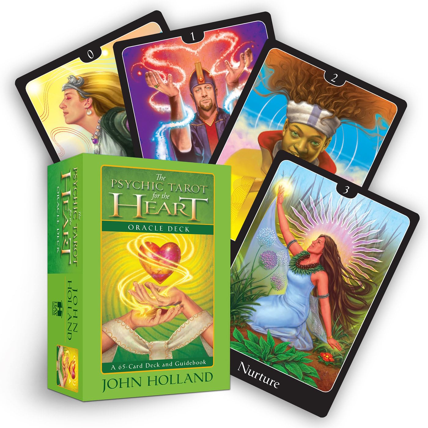 The Psychic Tarot for the Heart Oracle Deck: A 65Card Deck and Guidebook,New