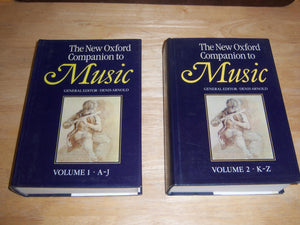 The New Oxford Companion to Music (2 Vols),Used
