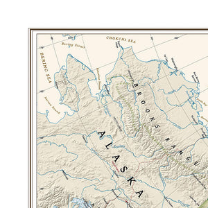 National Geographic Canada Wall Map  Executive (38 x 32 in) (National Geographic Reference Map),Used