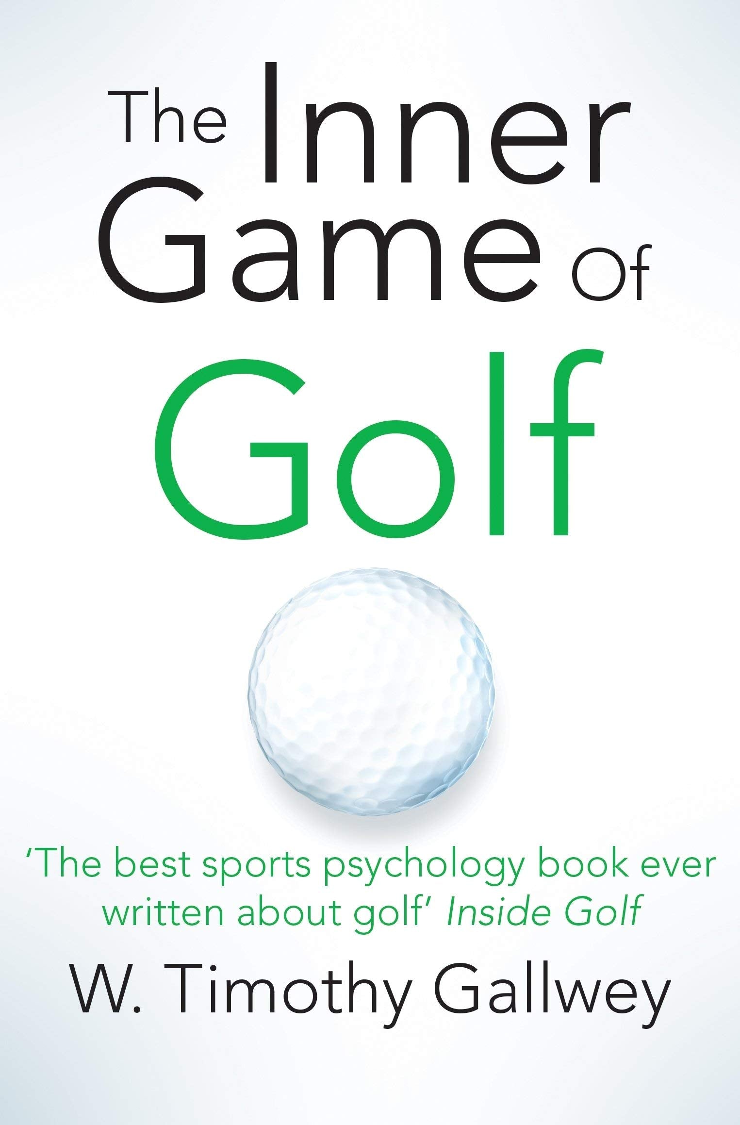 W Timothy Gallwey Collection 3 Books Set (The Inner Game of Golf, The Inner Game of Tennis, The Inner Game of Music),Used