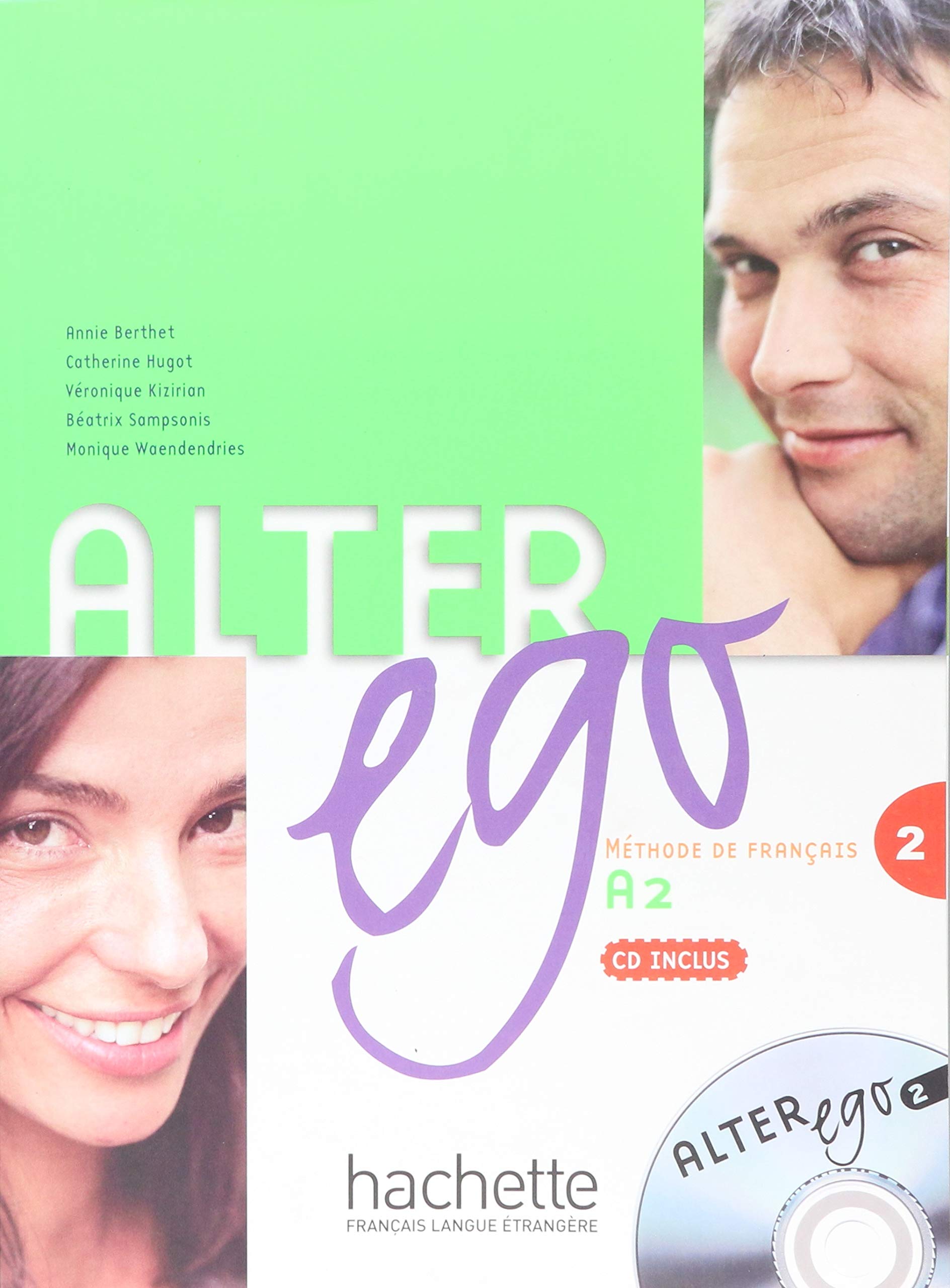 Alter Ego, A2: Methode de Francais,Used