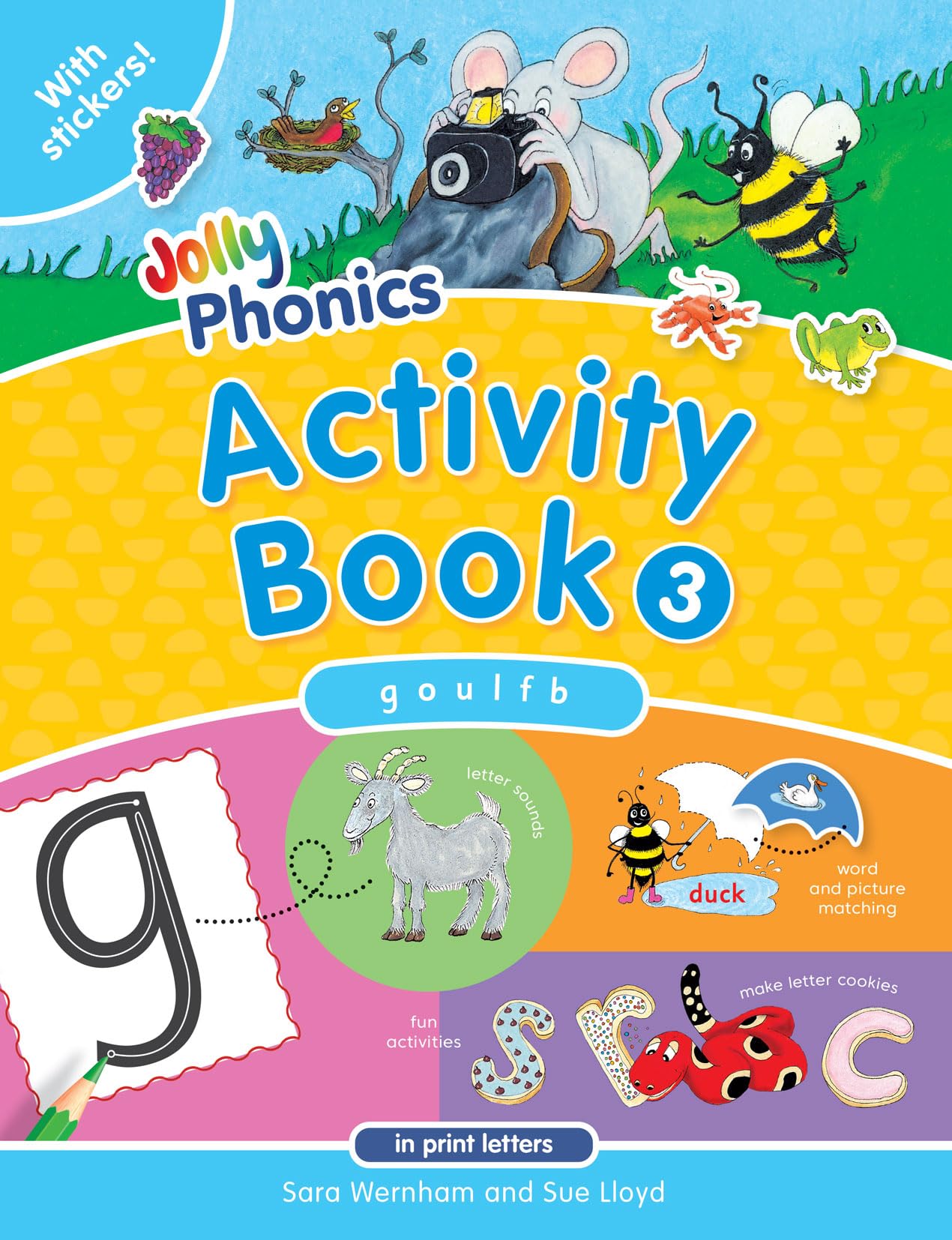 Jolly Phonics Activity Book: In Print Letters (3) (Jolly Phonics Activity Books, Set 17),Used