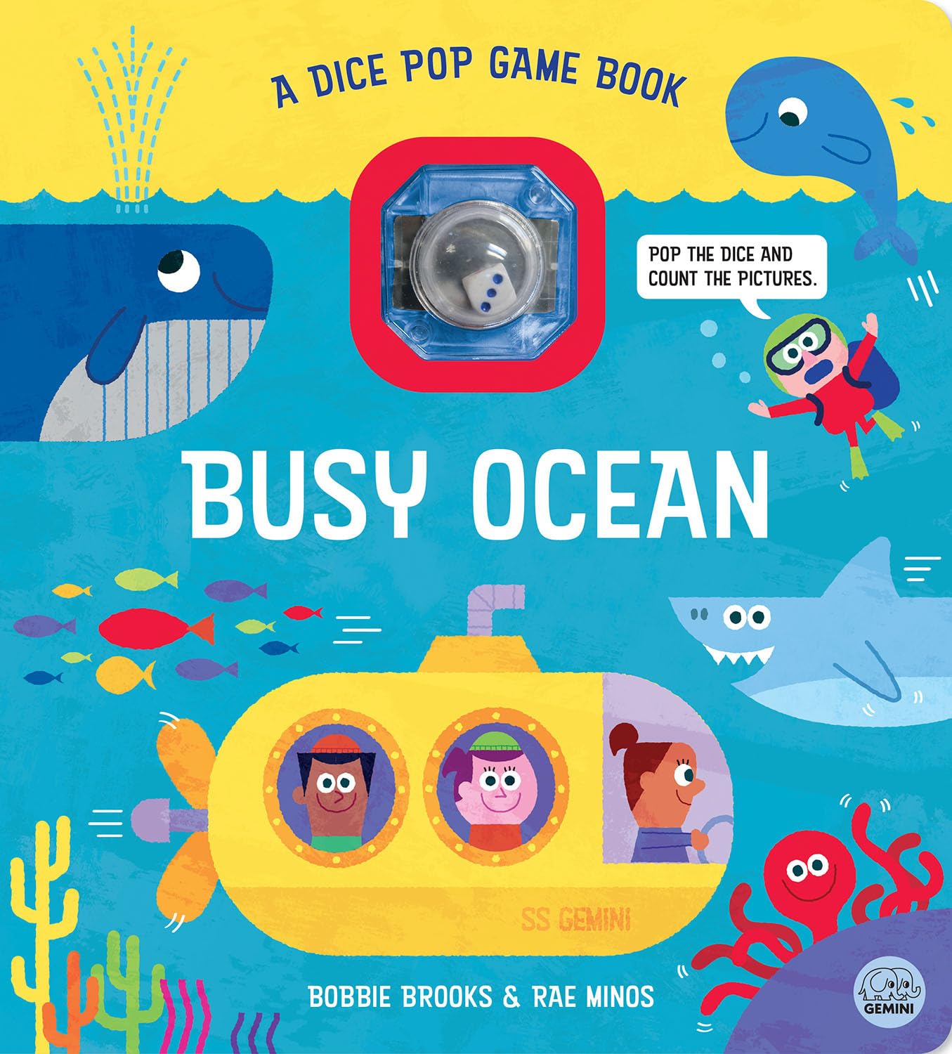 Busy Ocean: A Dice Pop Game Book (Pop And Find  Dice Pop Game Book)