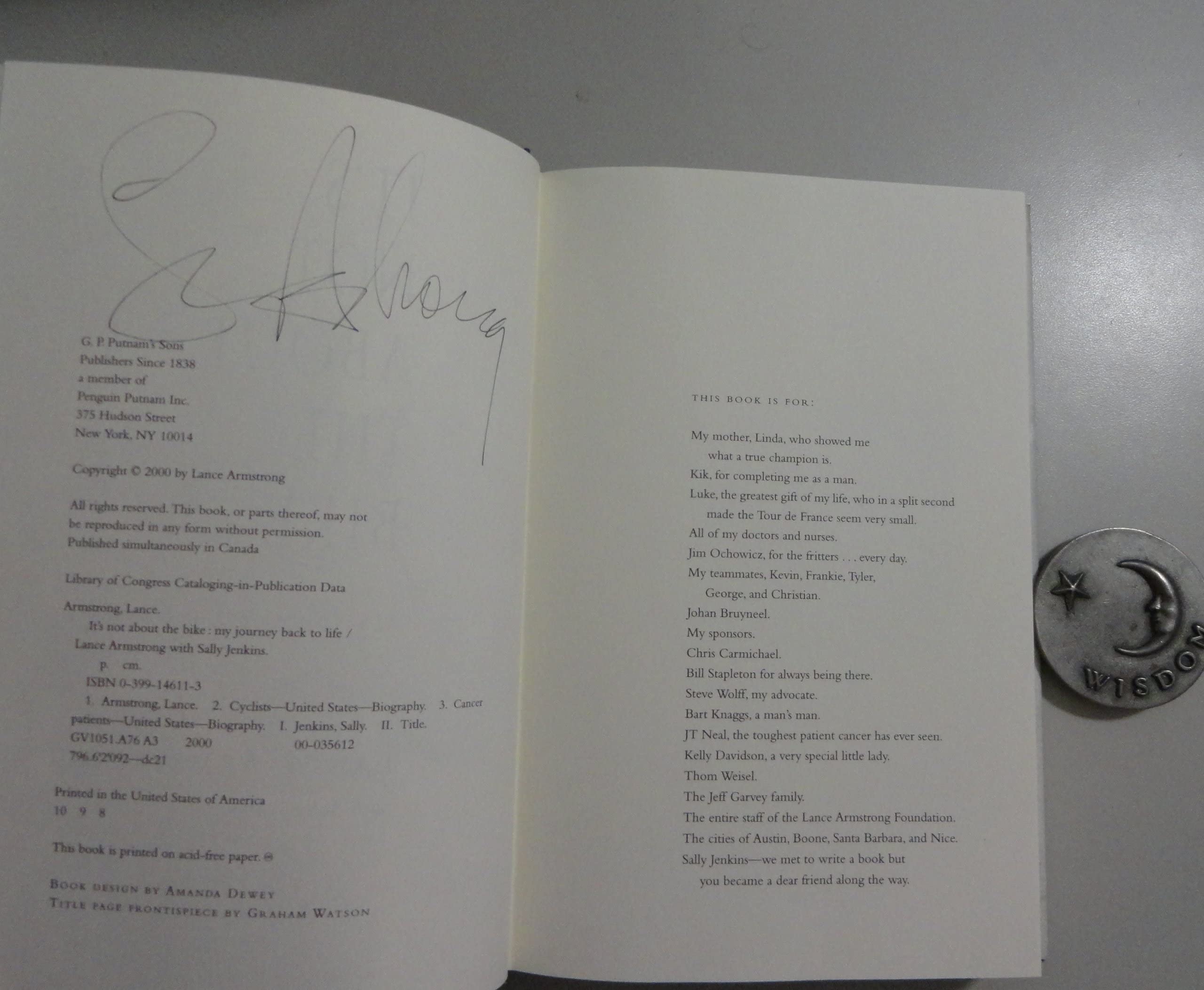 It'S Not About The Bike: My Journey Back To Life,New