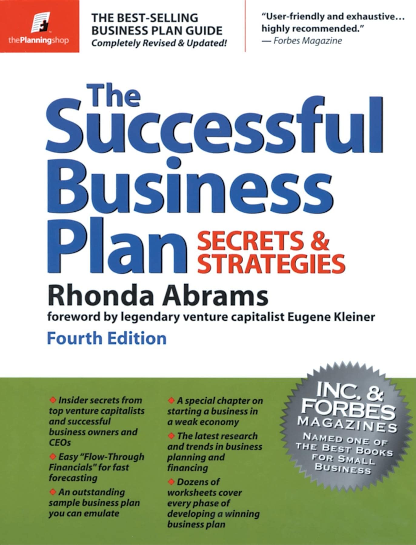 The Successful Business Plan: Secrets & Strategies (Successful Business Plan Secrets and Strategies),New