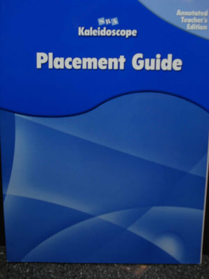 Kaleidoscope  Placement Assessment Annotated Teacher's Edition  Levels AE,Used
