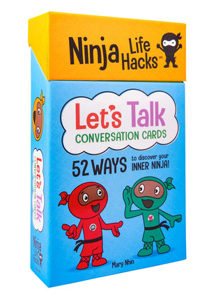 Ninja Life Hacks: Lets Talk Conversation Cards: (Childrens Daily Activities Books, Childrens Card Games Books, Childrens Sel