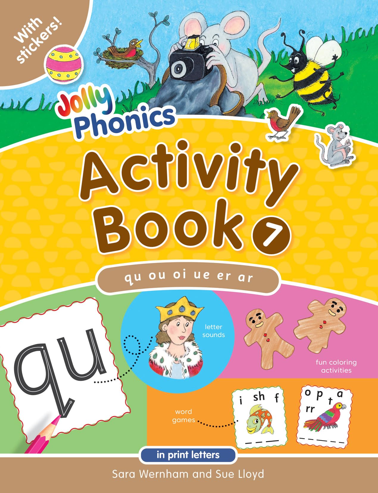 Jolly Phonics Activity Book: In Print Letters (7) (Jolly Phonics Activity Books, Set 17),Used