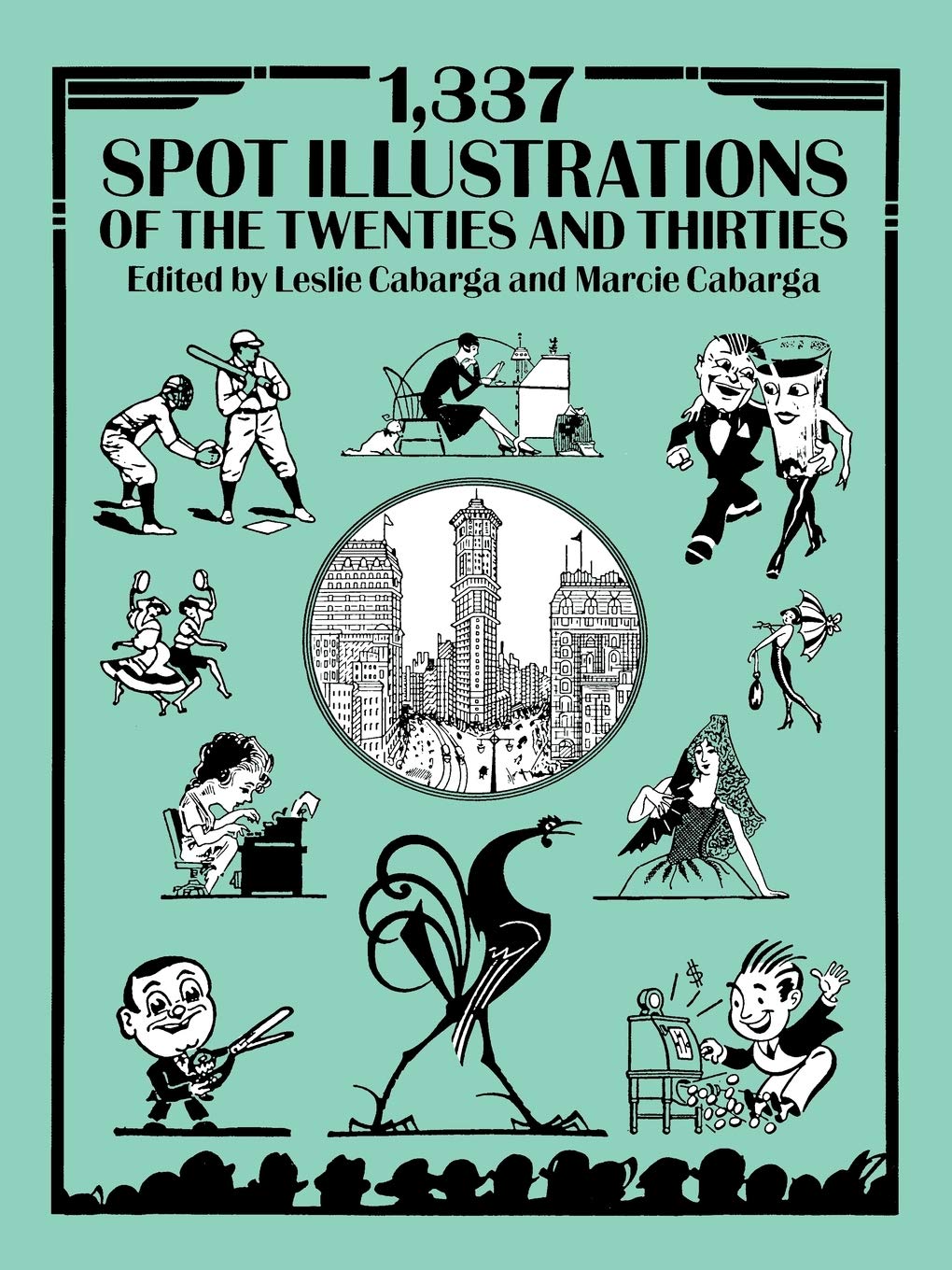 1,337 Spot Illustrations Of The Twenties And Thirties (Dover Pictorial Archive)