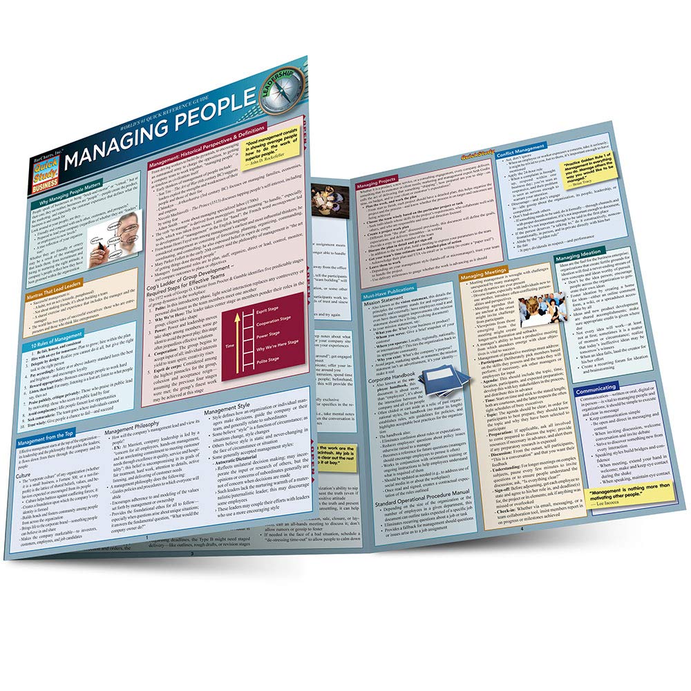 Managing People (Quick Study Business),Used