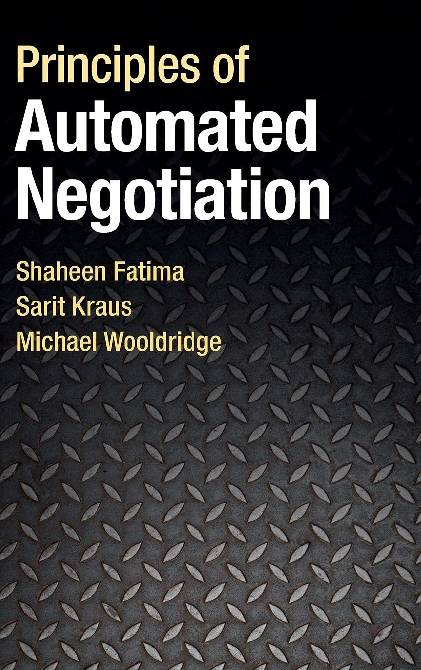 Principles of Automated Negotiation,Used