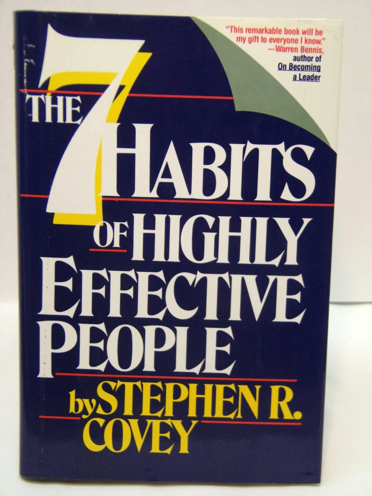 Seven Habits Of Highly Effective People: Restoring The Character Ethic,New
