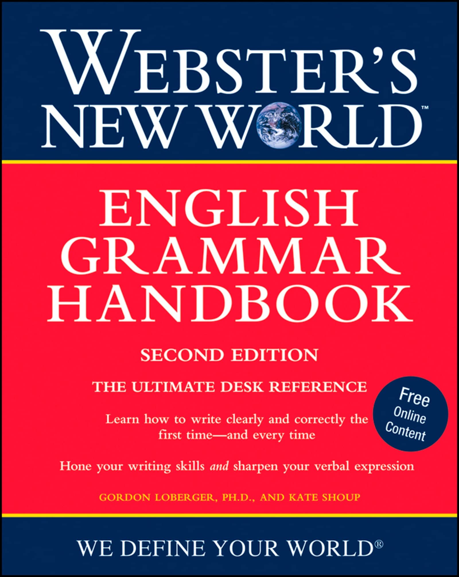 Webster's New World English Grammar Handbook, Second Edition,Used
