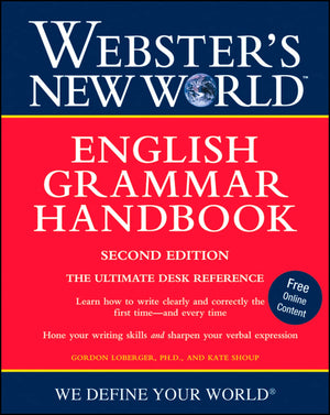 Webster's New World English Grammar Handbook, Second Edition,Used