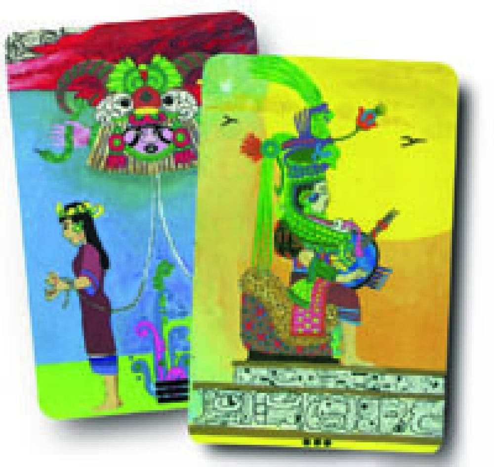Xultun (Mayan) Tarot Deck,Used