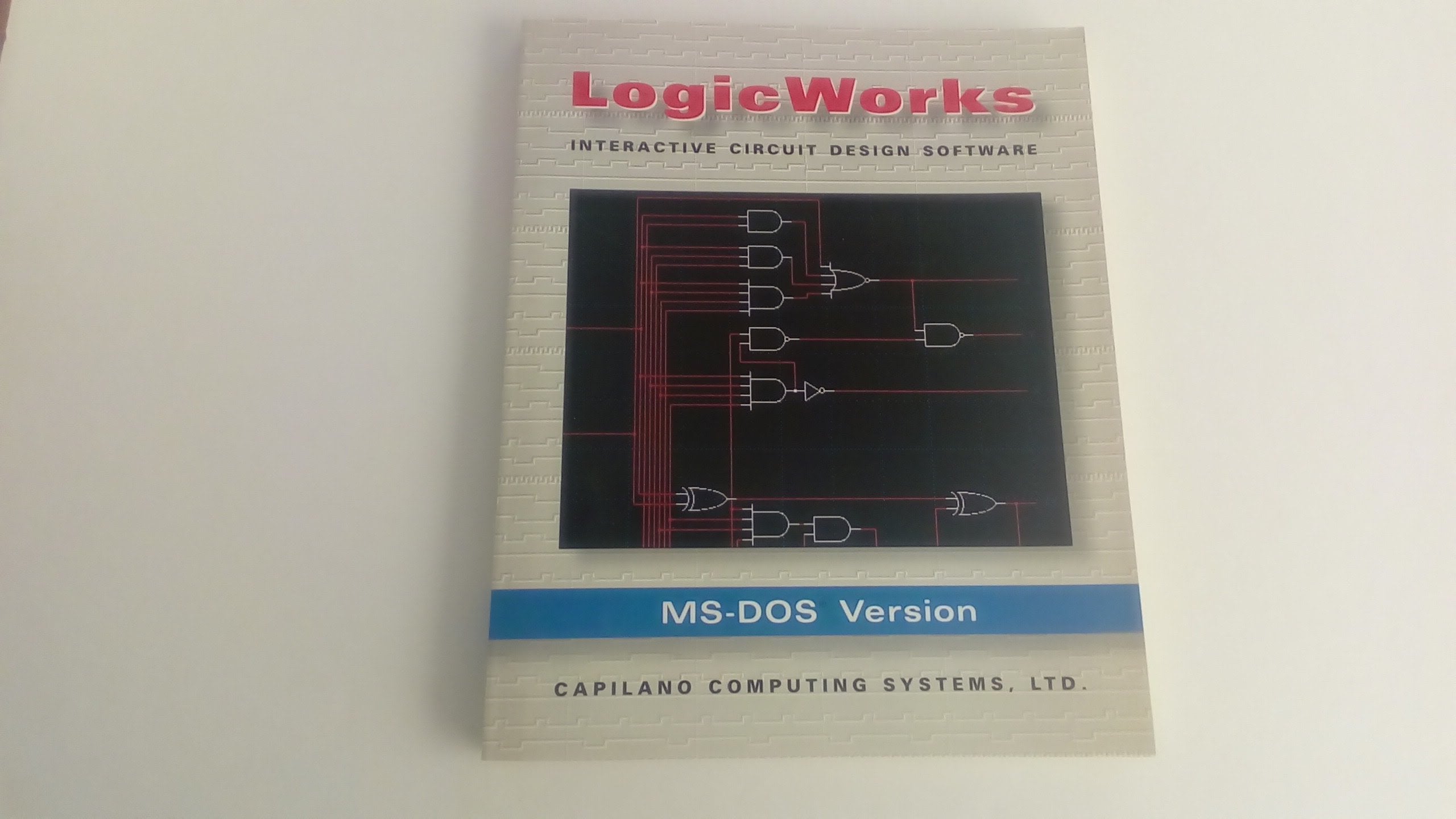 Logicworks: Interactive Circuit Design Software/Msdos Version,Used