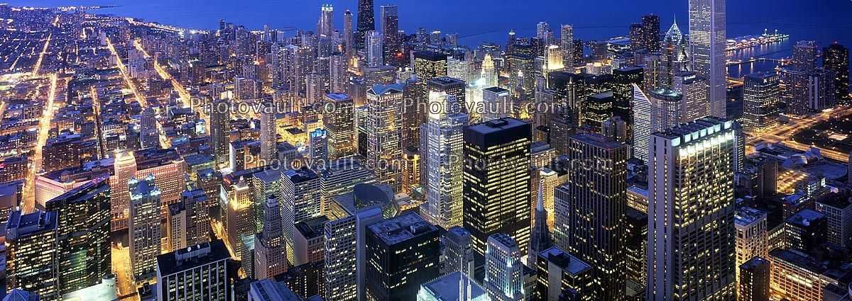 Chicago From Land, Sea & Air,Used