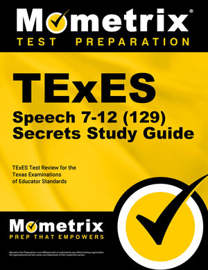Texes Speech 712 (129) Secrets Study Guide: Texes Test Review For The Texas Examinations Of Educator Standards,Used